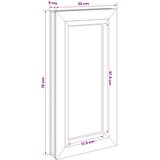 Unutarnja boja prozora podruma bijela RISOR 30 x 70 cm | shoptok.hr
