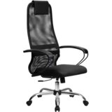 Modrulj M 213/CH, VISOKA RADNA STOLICA, MREŽA NASLON/SEDIŠTE CRNI ŠTOF 6358 | Eponuda.com
