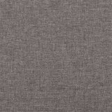  Fotelja s tabureom tamnosiva 60 cm od tkanine - Tamno siva 60 cm | shoptok.hr
