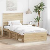  Okvir za krevet Sonoma 100 x 200 cm Čvrsto borovo drvo | shoptok.hr