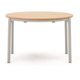 Kave Home Okrugao proširiv blagovaonski stol u dekoru hrasta ø 120 cm Montuiri – | shoptok.hr