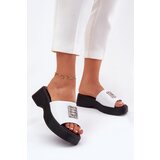 VINCEZA Ladies Leather Slippers With Decoration | Shoptok.si