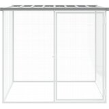  Kavez za kokoši s krovom svjetlosivi 103 x 98 x 90 cm čelični | shoptok.hr