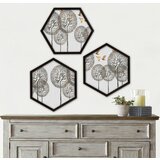 Wallity Uramljena slika 6GEN169620, 35x35 cm, 3 dela | ePonuda.com