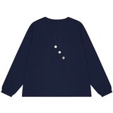 Marisse Shirt With Decorative Buttons L-Ko-3700 Navy | shoptok.hr