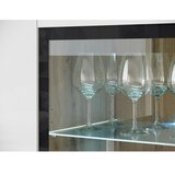 P & B Visoka Komoda Vera 120, Bela, Barva Hrasta | Shoptok.si