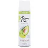 Gillette satin care sensitive avocado twist vlažilni gel za britje za občutljivo kožo 200 ml za ženske