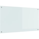 vidaXL Kuhinjska stena bela 110x60x0,6 cm kaljeno steklo, (22095298) | Shoptok.si