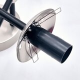 Prislonjen luster MALENA 6xE14/5W/230V mat hrom/dimljeno | Eponuda.com