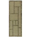 Flair Rugs Zelen ročno tkan volnen tekač 80x230 cm Harris Modula Wool – | Shoptok.si