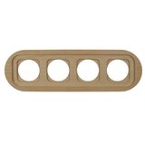  Elhard - Retro drveni okvir za četiri fotografije, svetlo drvo | Eponuda.com