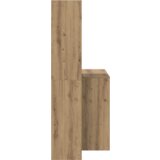 vidaXL Stol hrast artisan 138.5 x 55 x 143 cm Konstruirano drvo | shoptok.hr
