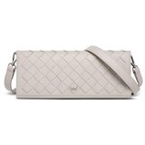 Vuch Clutch torbica Emeroo Intrecciato Beige, 13 x 28 cm Slike