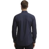 Barbour Srajce z dolgimi rokavi TREEPORT POPLIN MSH5753 Modra Cene