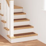 vidaXL prostirka za stepenice Tamno žuta Poliester 20 x 75 cm | shoptok.hr