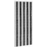 vidaXL Zavjesa protiv insekata Chenille Siva i crna 90 x 200 cm - Siva i crna (dvostripa) 90 x 200 cm | shoptok.hr