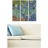 Wallity MDF452826808 Multicolor Decorative MDF Painting (3 Pieces)