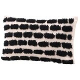 Venture Home navlaka za ukrasni jastuk Lova 30 &amp;times; 50 cm, crna na bež podlozi Slike