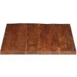 Stolna Mizna plošča 90x80x3,8 cm pravokotna trden predelan les, (21412090) | Shoptok.si