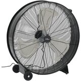 W Industrijski bobnasti ventilator 77 cm 180 W črn | Shoptok.si