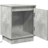  Noćni ormar Betonski sivi 39 x 34,5 x 50 cm Konstruirano drvo | shoptok.hr