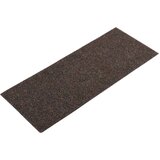 vidaXL Samoljepljivi otirači za stepenice 15 kom 60 x 25 cm tamnosmeđi | shoptok.hr