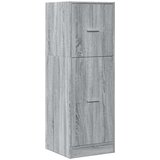 vidaXL Ormarić za lijekove boja hrasta 40x41x118 cm konstruirano drvo | shoptok.hr