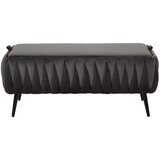 XORA KLOP BREZ NASLONA, kovina, tekstil črna, temno siva | Shoptok.si