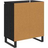  Kreveta Crni hrast 60 x 35 x 70 cm Konstruirano drvo Slike