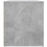 vidaXL Kutni ormarić siva boja betona 160x40x45 cm konstruirano drvo | shoptok.hr