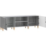 TV ormar Siva sonoma 150 x 31 x 50 cm Konstruirano drvo | Eponuda.com