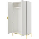  Ormar AUSTIN - bijela - zlatna | shoptok.hr