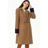 Dewberry Z6640 LADIES' COAT-CAMEL | shoptok.hr