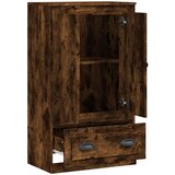  Visoka komoda dimljeni hrast 60x35,5x103,5cm konstruiranog drva | shoptok.hr