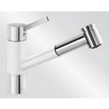 Blanco slavina TIVO-S SILGRANIT-LOOK BIJELA / KROM VT u