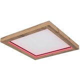 Globo LED stropna svjetiljka Branza (24 W, Raznobojno, Smeđa, D x Š x V: 40 x 40 x 6,5 cm) | shoptok.hr