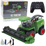  Kombajn na daljinsko upravljanje Harvester sa kombiniranim nastavkom za kukuruz i žito 1:24 - zeleni | Shoptok.si