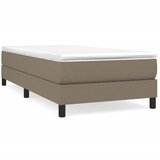 The Living Store Posteljni okvir taupe 80x200 cm blago - Box Spring Posteljni Okvir, (21520662) | Shoptok.si