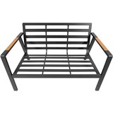 Aluminijska vrtna garnitura - sofa + 2 fotelje + stol | shoptok.hr