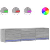  omarica z LED Siva Sonoma 165 x 34 x 40 cm Konstruiran les, (5000137202) | Shoptok.si