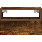  Zidni noćni ormarić dimljeni hrast 45x26x28,5 cm | shoptok.hr
