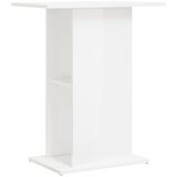  Stalak za akvarij sjajni bijeli 60,5 x 36 x 72,5 cm drveni | shoptok.hr