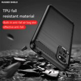 Techsuit Carbon Silicone maska za Motorola Moto G22 | shoptok.hr