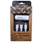 Smart Pack AUTO ADAPTER USB SC-198 2.4A+ 3u1 KABEL Cijene