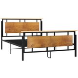 The Living Store Posteljni okvir kovinski 140x200 cm - Posteljni Okvir, (21530567) | Shoptok.si