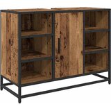  Set namještaja za kupaonicu 2 kom. Staro drvo Konstruirano drvo Smeđa 80 x 33 x 60 cm | Shoptok.si