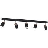 SPOT svetiljka SOLO 5xGU10/MR11/40W/230V crna | Eponuda.com