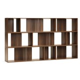 Kave Home Modularni sustav polica 9 kom u dekoru oraha u prirodnoj boji 202x114 cm Litto – | shoptok.hr