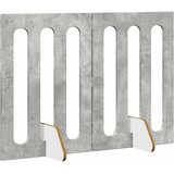  Preklopna ogradica za kućne ljubimce 2 pcs Betonsko Siva | shoptok.hr