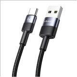 Usams KABEL USB-A NA USB-C 3A 1.2M ALUMINIJASTI ZA OVITEK ZA TELEFON, (21980437) | Shoptok.si